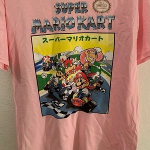 Retro style Mario kart t shirt
